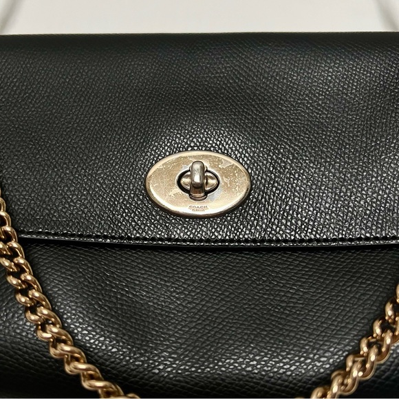 Coach leather crossbody/shoulder bag purse - Picture 3 of 5